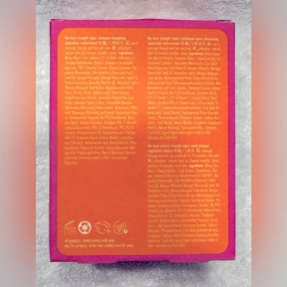 Amika The Kure Strength Repair 3 Piece Trial Set BRAND NEW/SEALED - Picture 6 of 13